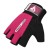 RDX Sports W1 Half-Finger Gym Gloves With Wrist Support (Pink)