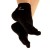 Sissel Black Cotton Non-Slip Pilates Socks