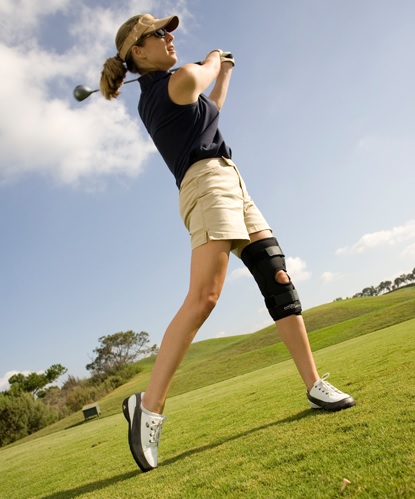 Return to Sports with the Donjoy Sports Hinged Wraparound Knee Brace