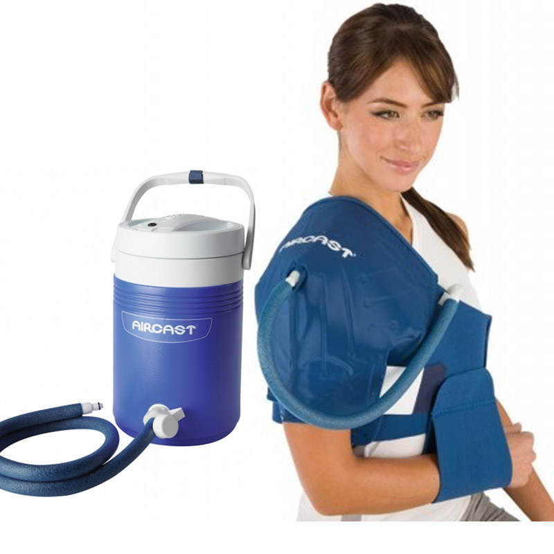 Aircast Cryo Shoulder Cuff with Automatic Cold Therapy IC Cooler Unit