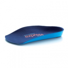 Express Orthotics Firm Density Blue 3/4 Length Insoles