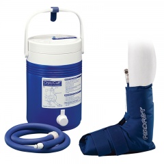 Aircast Ankle Cryo Cuff and Cold Therapy Gravity Cooler Saver Pack