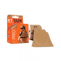 KT Tape Pro 10'' Precut Kinesiology Tape (Stealth Beige)
