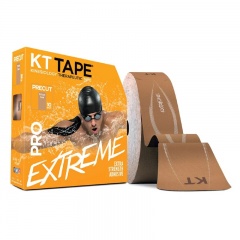 KT Tape Pro Extreme Strength Precut Kinesiology Tape (Tan)