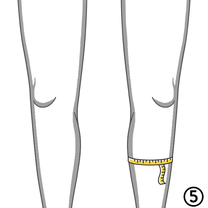 Measure the circumference of your calf from 15cm below the knee Donjoy Knee Brace Sizing 5