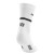 CEP Men's Mid-Cut Compression Running Socks (White)