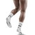CEP Men's Mid-Cut Compression Running Socks (White)