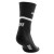 CEP Women's Mid-Cut Compression Running Socks (Black)