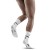 CEP Women's Mid-Cut Compression Running Socks (White)