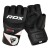 RDX Sports F12 Black MMA Fingerless Grappling Gloves