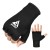 RDX Sports HI Half-Finger Inner Boxing Wrap Gloves (Black/White)