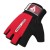 RDX Sports W1 Half-Finger Gym Workout Grip Gloves (Red)