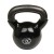Fitness-Mad Black 12kg Kettlebell