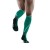 CEP Green/Black Winter Running Compression Socks for Men