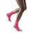 CEP Rose/Light Grey 3.0 Short Compression Socks for Women