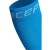 CEP Black/Electric Blue Winter Running Compression Socks for Men