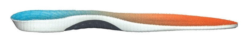 Thickness of the Sidas Max Protect Insole Side View