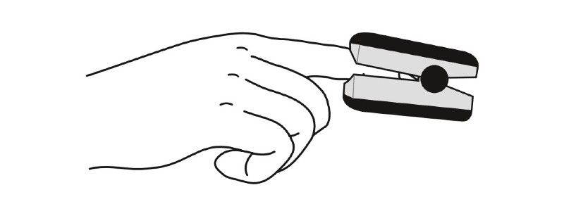 Beurer Oximeter User Instructions Step One