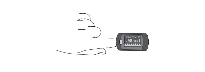 Beurer Oximeter User Instructions Step Three