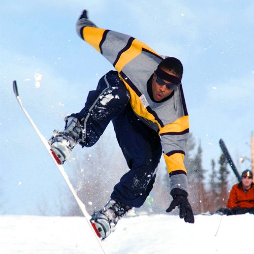 Snowboarding