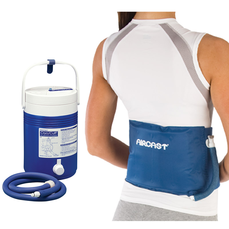 Aircast Back, Hip and Rib Cryo Cuff and Gravity Cooler Saver Pack ...