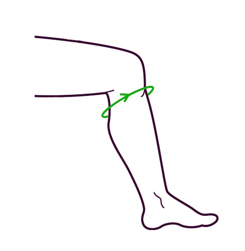 Push Med Hinged Knee Brace Measurement Guide