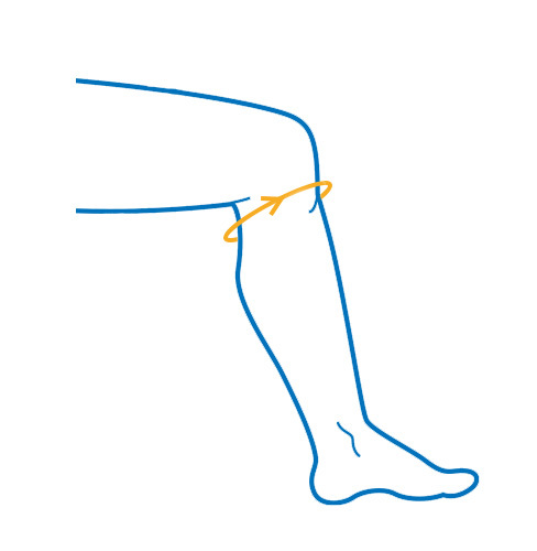 Below Kneecap Measurement