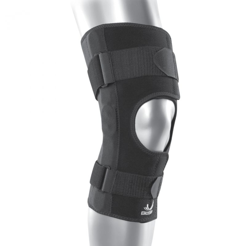 BioSkin Hinged Knee Support with Front Closure Think Sport