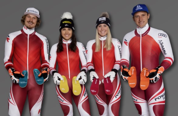 Austrian Ski Team with Bootdoc Insoles
