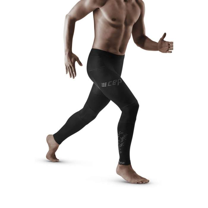CEP Men's Black 3.0 Running Compression Tights - Think Sport