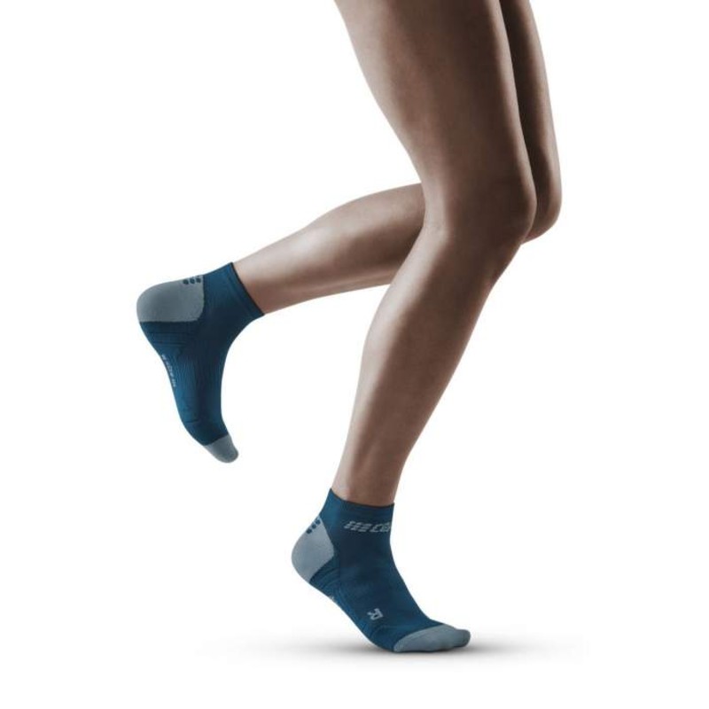 CEP Women's Blue 3.0 Low Cut Compression Think Sport