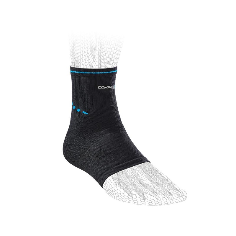 Compex Activ' Compression Ankle Support - Think Sport