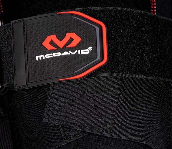 Elastic cross straps for McDavid Brace