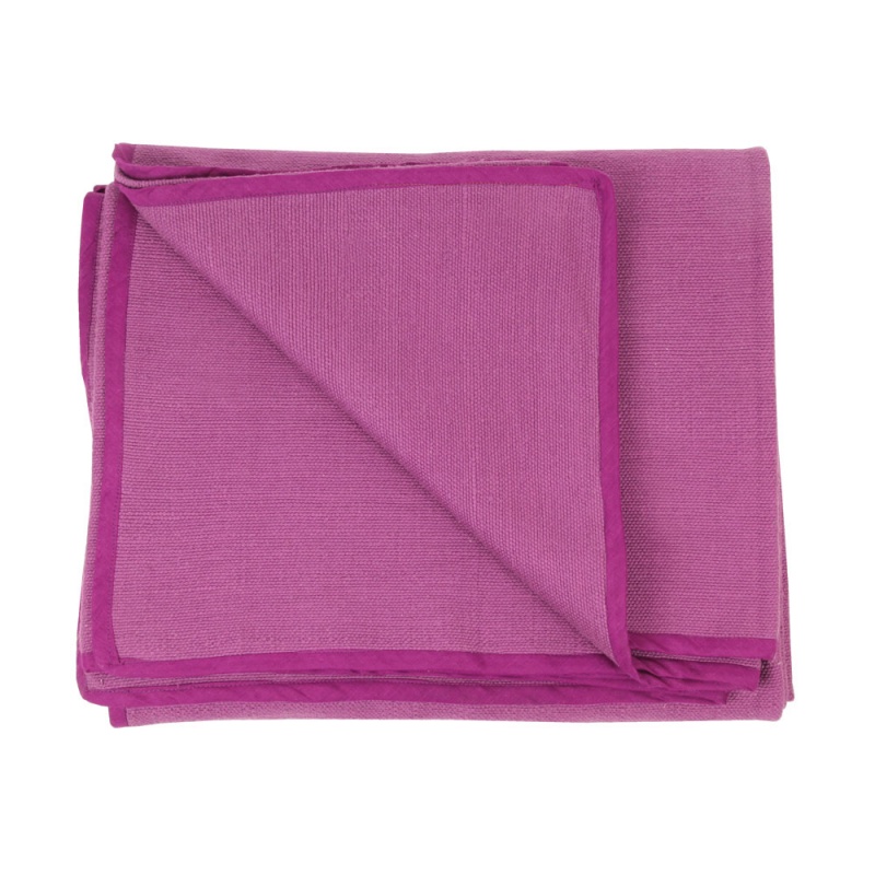 YogaMad Handwoven Cotton Yoga Blanket Think Sport