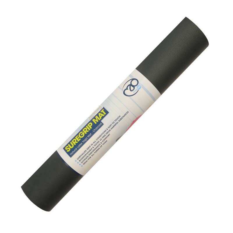 YogaMad SureGrip Natural Latex Yoga Mat Think Sport