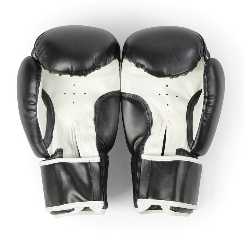 FitnessMad Synthetic Leather Sparring Gloves Think Sport