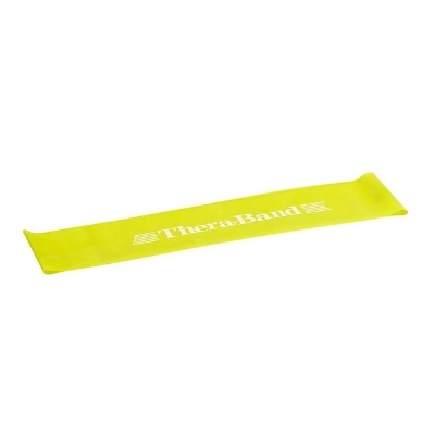 TheraBand Yellow Latex Resistance Bands Loops (10-Pack)