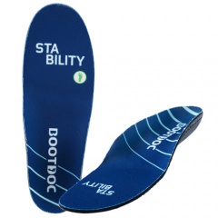 Bootdoc Step-In Stability Sports Insoles for Low Arches