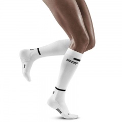 CEP Women's Compression Running Socks (White)