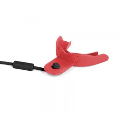 SISU 3D Sports Mouthguard with Tether (Intense Red)
