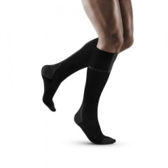 CEP Run Black/Dark Grey Compression Socks 3.0 for Men