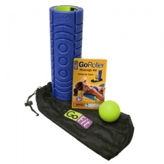 GoFit Go Roller Massage Kit (Blue)