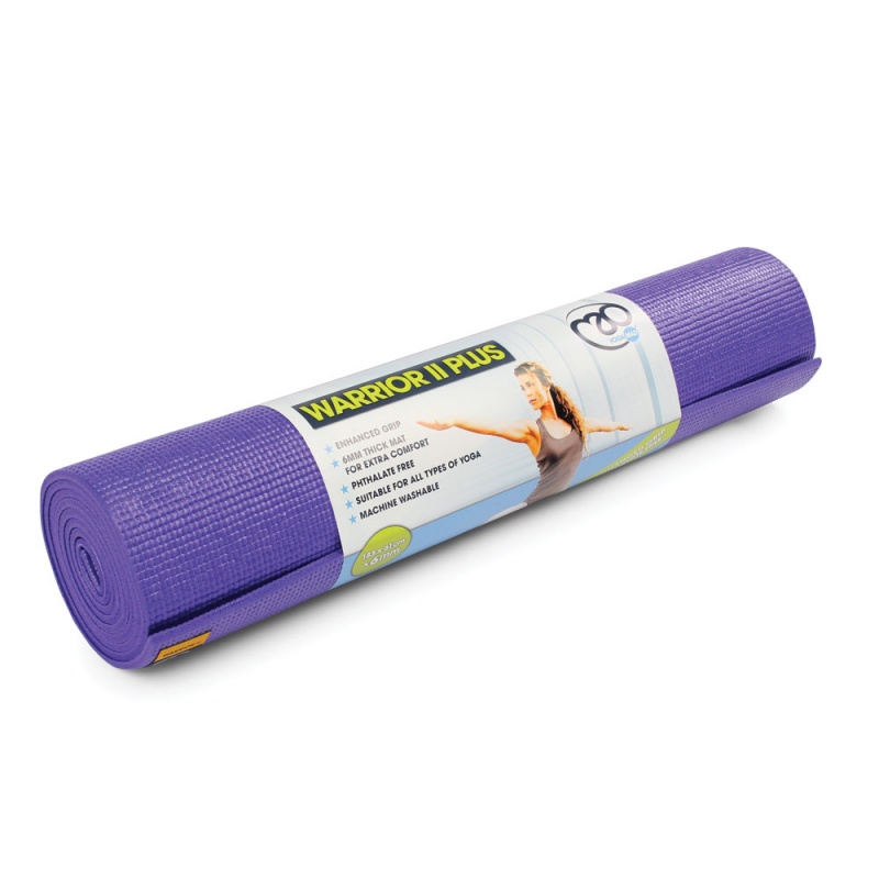 Yoga-Mad Warrior II Plus Yoga Mat (6mm) - Think Sport