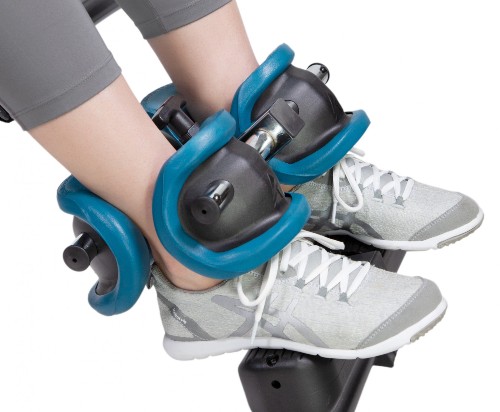 Your ankles are held and stabilised by ergonomic supports Your ankles are held and stabilised by ergonomic supports